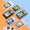 thumbnail image 1 of HD 1080P Digital Camera 48MP 16X Digital Zoom Electronic Stabilization 2.4 Inch Screen Mini Student Card Camera with Memory Card Adapter Gift, 1 of 9