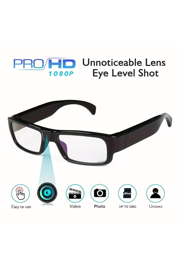 HD 1080P Glasses Camera Video Driving Record Cycling Video Smart Glasses With Eyewear Camcorder For Outdoor Mini Camera