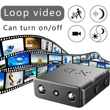 HD 1080P Mini Camera Motion Detection Night Vision Home Security IR Micro Camera(Mini Camera)