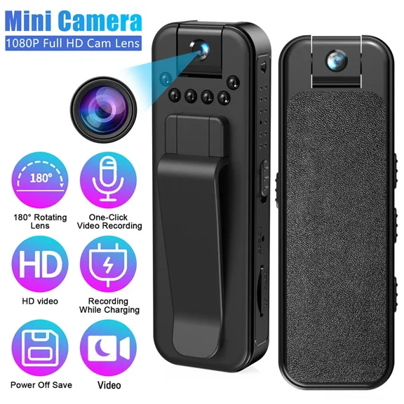 HD 1080P Mini Wearable Camera Body Small Sports DV Law Enforcement Recorder Cam
