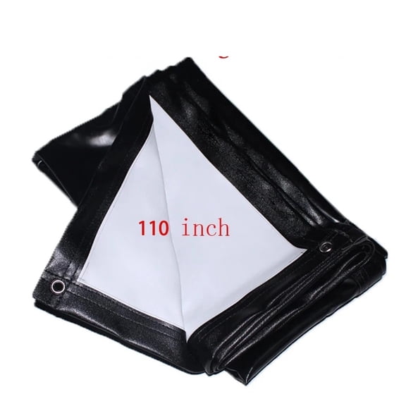 HD 110 Inch 16:9 Front Or Rear Projector Screen Fabric For Fast Folding Projection Screens Display