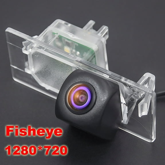 HD 1280*720 Fisheye Car Parking Camera For VW Volkswagen T6 Transporter/Caravelle/Multivan 2015~2019  License Plate Lamp Camera