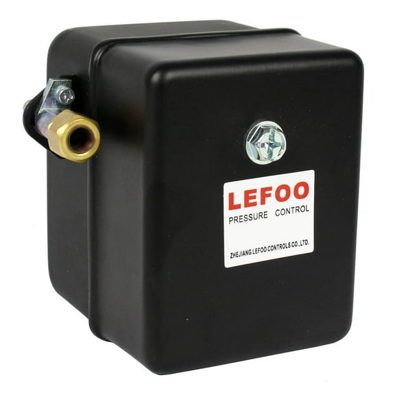 Lefoo HD 22 Amp 105-135 PSI Air Compressor Pressure Switch Control All Metal Housing LF17-L1
