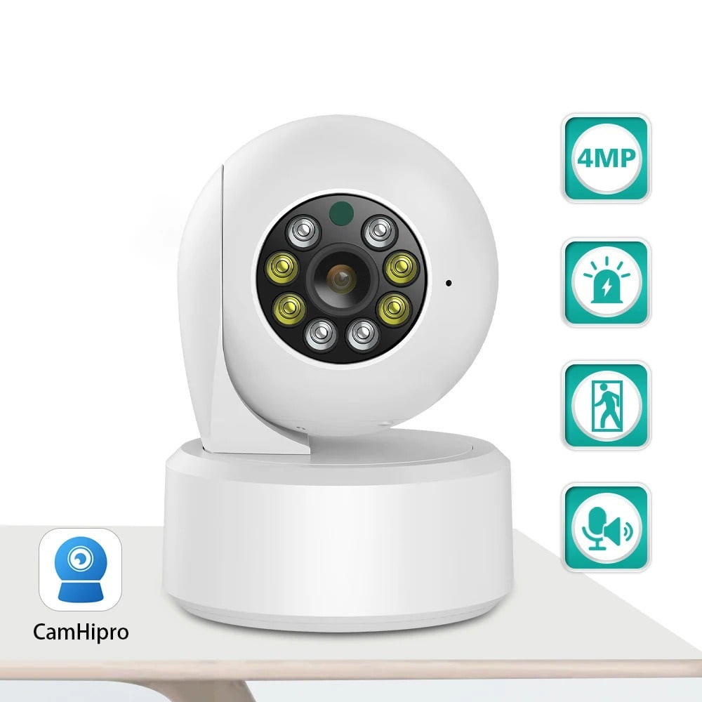 HD 2MP 4MP Wifi PTZ Camera AI Human Auto Tracking Two Way Audio Color ...