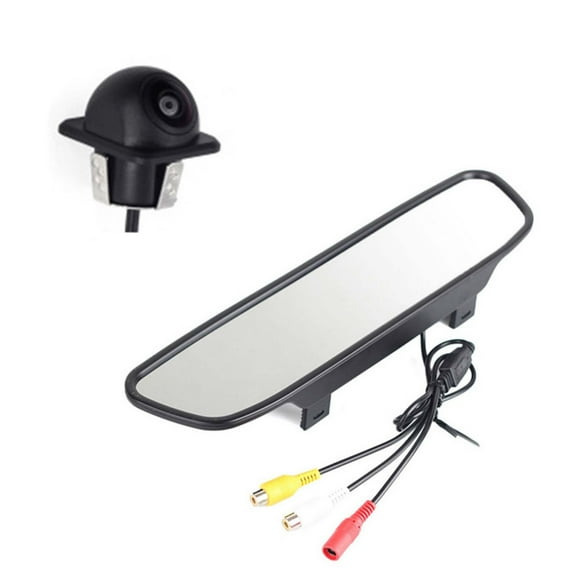 HD 4.3-inch On-board Display Two-way AV Reversing Display LCD Digital Screen, Car DVR