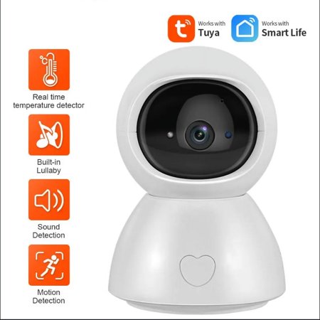 HD 4MP Indoor Smart 5G Baby Camera Wireless 360°angle IP Monitor with WiFi Voice Intercom AI Intelligent Automatic Detection