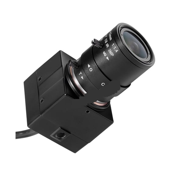 HD 5MP 1080P USB CMOS 30fps High Speed PC Webcam Industrial Camera 2.8-12mm CCTV IP Camera Lens with Telescopic Stand Tripod