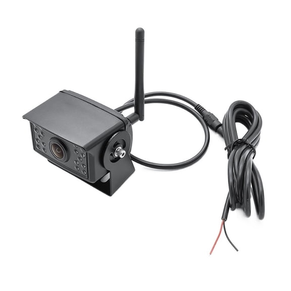 HD 8 Inch AHD Wireless Dual Antenna 4 Channels Car DVR Monitor 1080P Vehicle Reverse Backup Recorder Camera For Bus Truck ,Clear Images