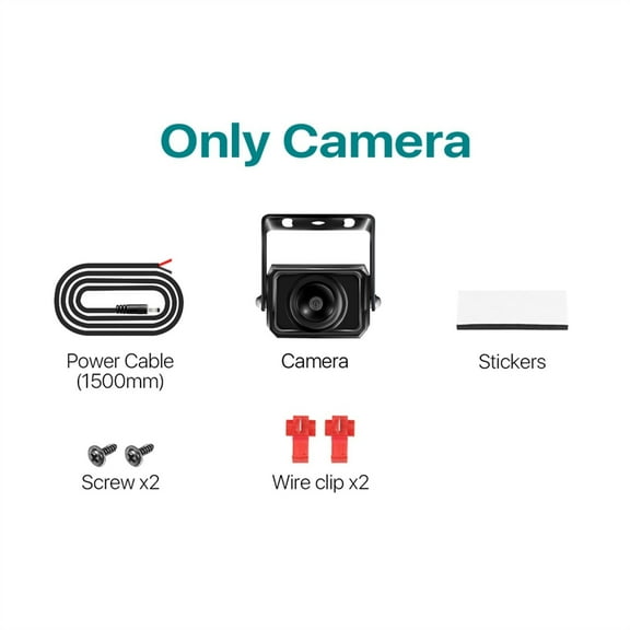 HD AHD 1920x1080P Wireless Transmitter Rear View Camera With 2CH 5 Inch IPS Screen AHD Parking Monitor For Truck Bus Vehicle ,Clear Images