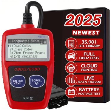 Wholesale MS309 OBD2 Scanner Tool Automotive Check Engine Code Reader, Check Emission Monitor Status, EOBD CAN Diagnostic Scan Tool For All OBDII Protocol Vehicles Since 1996 Factory And Manufacturers