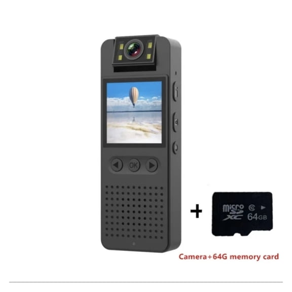 HD Action Camera Police Law Enforcement Small Camera Micro Body Camcorder 1080P Infrared Night Vision Hotspot Sports Camera