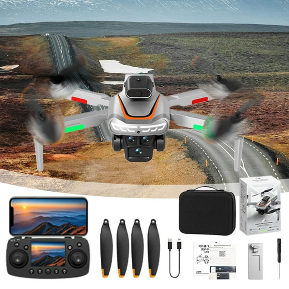 HD Aerial Photography Drone, Remote Control Quadcopter with Screen, 4K Camera, Obstacle Avoidance, Return Home Function, Foldable Professional UAV