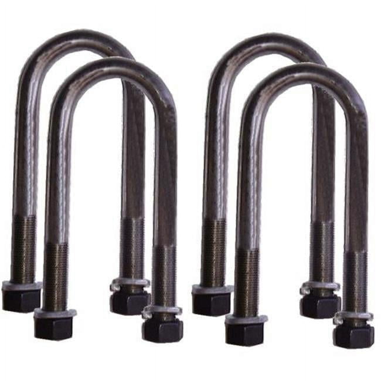 HD Axle U-BOLTS 3 inch x 8 inch - SET OF FOUR (4) (4X4 OFF-ROAD VEHICLES)
