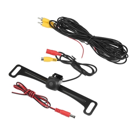 HD Backup Camera for Trucks License Plate Backup Camera for Car Waterproof Wide View Angle Rear View Camera