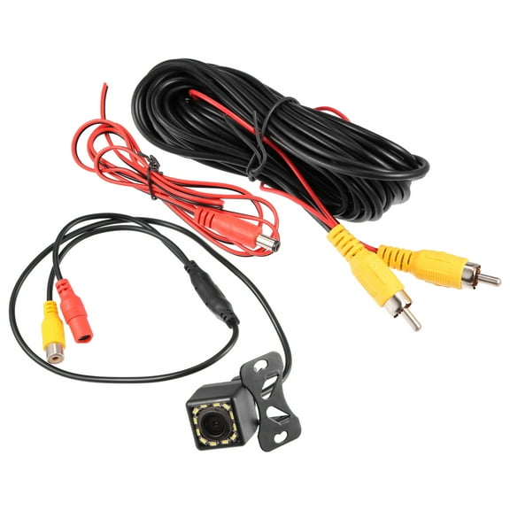 HD Backup Camera for Trucks for Car Waterproof 170 Degree 12 LED Wide View Angle Rear View Camera with Cable