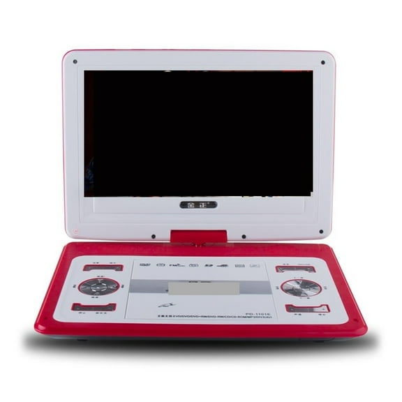 HD Big Screen 14 Inch Video DVD Player Portable Dvd Support Card U Disk Game Move MP3 Speaker Support Digital TV Game Consoles ,Upgrade Drive