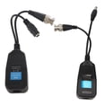 thumbnail image 1 of HD-CVI/TVI/AHD Passive Video Balun with Power Connector and RJ45 CAT5 Data Transmitter 1 Pair, 1 of 4