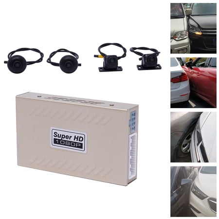 HD Car 360 Bird View Surround System DVR Record Backup Camera parking monitoring