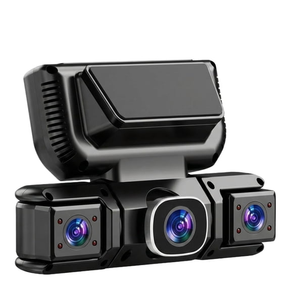 HD Car Dash Cam - IR Night Vision, IPS HD Screen, WiFi Phone Connection - For Car, Vehicle, Driving Recorder