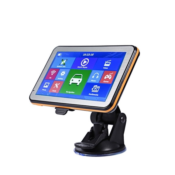 HD Car GPS Navigation 8G+RAM128-256MB+800X480+latest Europe Map +Truck Gps Navigators ,Easy Installation