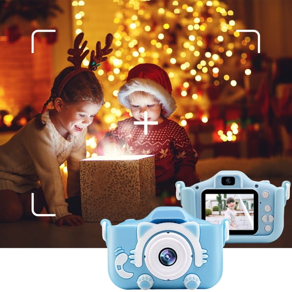 HD Children's Digital Camera with Front and Rear Double Lens,Photo and Video Recording,Creative Birthday Festival Gift for Boys and Girls