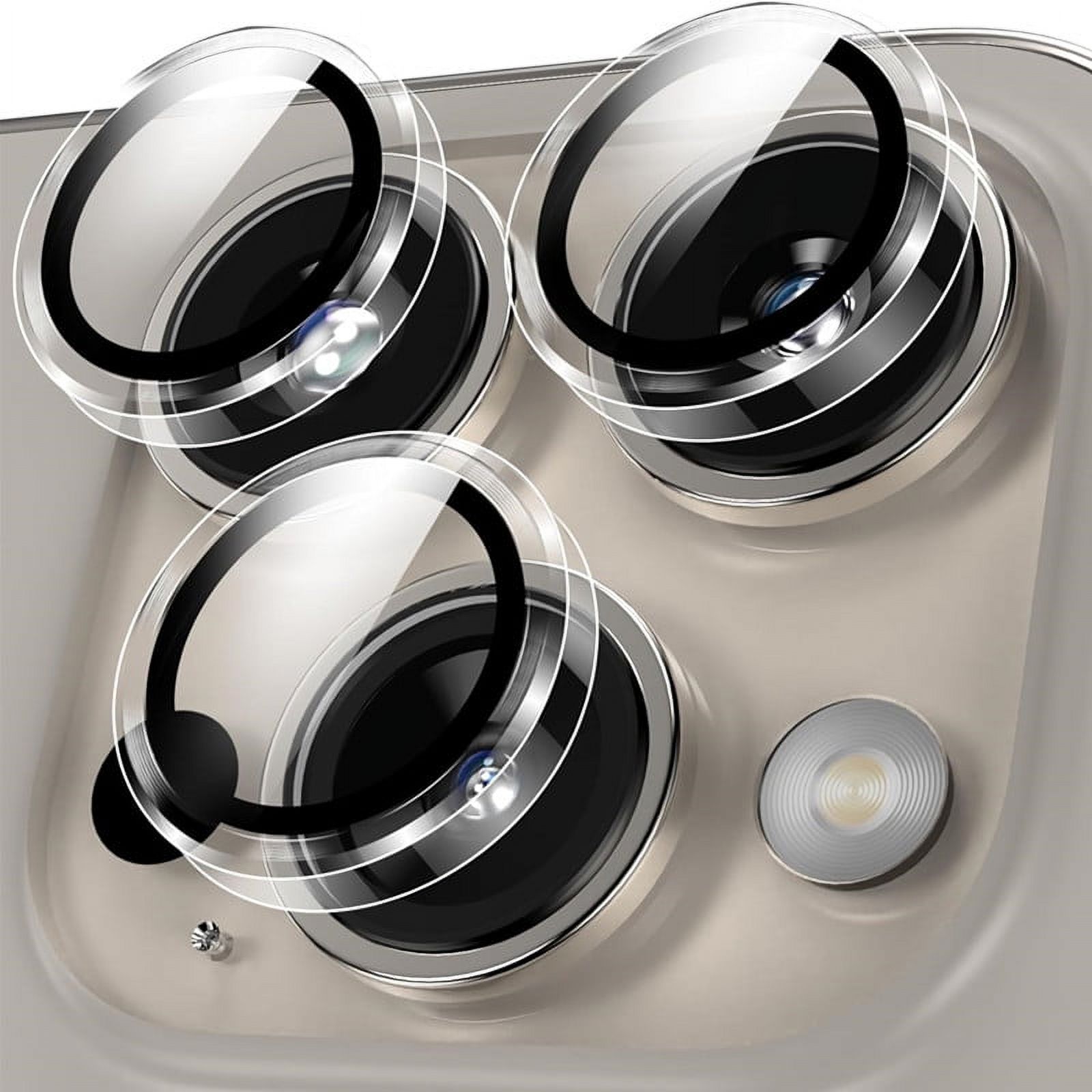 Iphone 16 Pro Camera Lens Protector 4-in-1 HD Dust Free Tempered - Foto 7