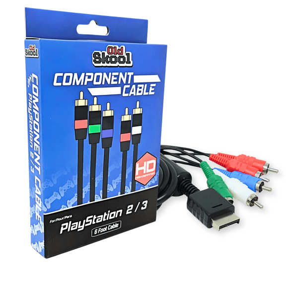 HD Component AV Cable Compatible with Playstation 3, Playstaion 2,(PS3 PS2) (Bulk)