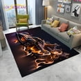 thumbnail image 1 of HD Concept Car 3D Future Sports Car Cartoon Carpet Rug for Home Living Room Bedroom Sofa Doormat r kids Non-slip Floor Mat, 1 of 5
