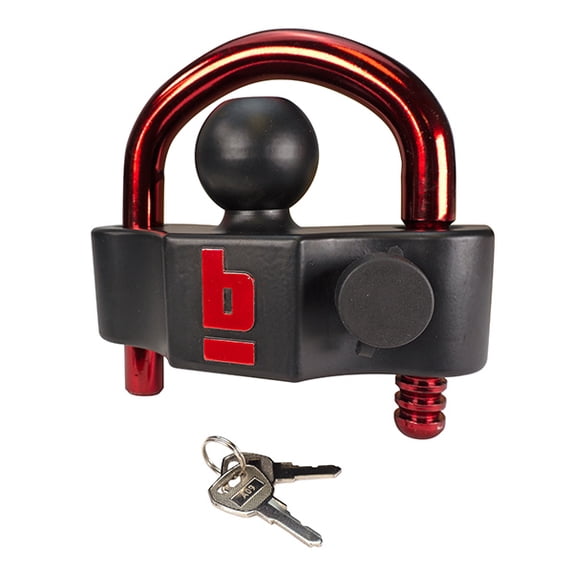 Heavy Duty Universal Coupler Lock for Towing Security, Multi-Size Compatibility