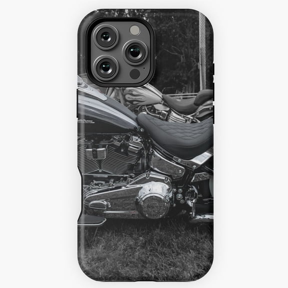 HD Deluxe Harley Davidson Biker Phone Case for iPhone 16 15 14 13 12 11 Pro Max