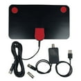 HD Digital Antenna 1080P Supported PC ABS PVC Stable Signal Easy Installation TV Antenna with