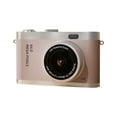 thumbnail image 1 of HD Digital Camera with Front/Rear Dual Cameras, 8X Digital Zoom, Built-in Flash, Stabilization, 2.4" LCD, ABS+Metal Body, OTG USB Transfer, 1 of 7