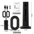thumbnail image 1 of HD Digital Indoor TV Antenna 4K - High Gain Antenna for 120-Mile Reception, Amplified Signal Booster for Clear HD Channels, Indoor TV Antenna for 1080p/4K TVs, 1 of 7