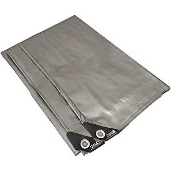 HD Extra Thick (14 Mil) 3-Layer Silver Tarp (6'X8')