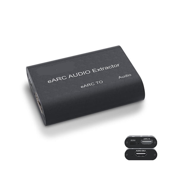 HD Extractor Converter, Smart eARC Hub for TV & Soundbar