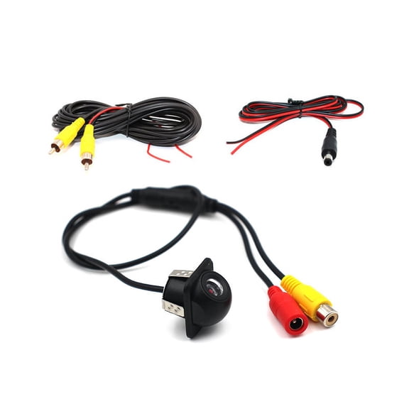 HD Flush Mount Car Backup Camera, 6-Layer Glass, Night Vision, IP67 Waterproof