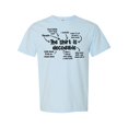 thumbnail image 1 of HD HANDICHI DESIGN Unisex This Shirt Is Decodable Cotton Crew Neck T-Shirt, 1 of 4