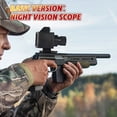 thumbnail image 1 of HD Infrared Night Vision Scope With Crosshair Night Vision Binoculars 7x Optical Zoom Hunting Telescope 4K HD Resolution Photo/Video Support Portable And Compact Size. Use With Outdoor Observation, 1 of 12