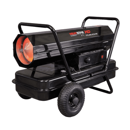 Heavy Duty Portable Kerosene Heater, HS125KT 175,000 BTU/HR