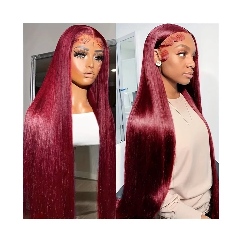 HD Lace Frontal Human Hair Wig Straight wig 13x4 Lace Front Human Hair Wigs For Women 180 High Density