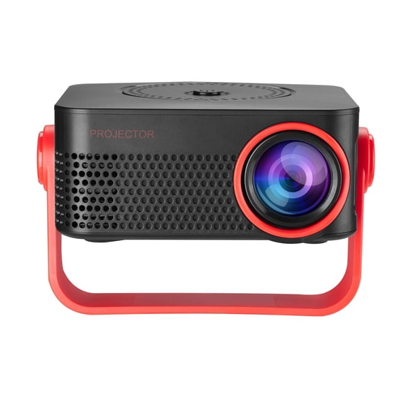 HD Mini Projector, 1080P Bluetooth Movie Player, Portable Home Theater Device, Supports Smartphone Connection and Delivers Cinema-Quality Sound for Bedroom, Outdoor, and Travel.