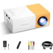 HD Mini Projector, Portable Smart Projector, Home Projector with Eye-friendly LED Light for Kids Gift