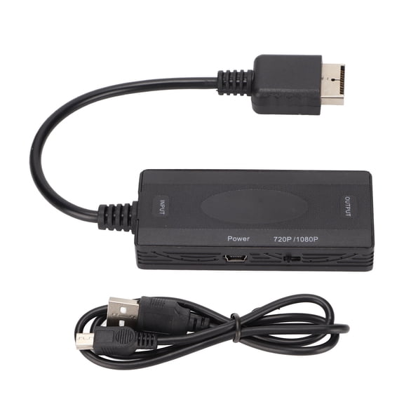 HD Multimedia Interface Converter Cable for PS2 to Modern HDTV, Drive Free Game Console Audio Video Adapter (13.0 x 9.0 Inches / 33.0 x 22.9 cm)