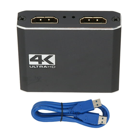 HD Multimedia Interface Sound Video Capture Card 1080P 60FPS Capture Card With Mic in and Sound Out and 4K HD Loop Out
