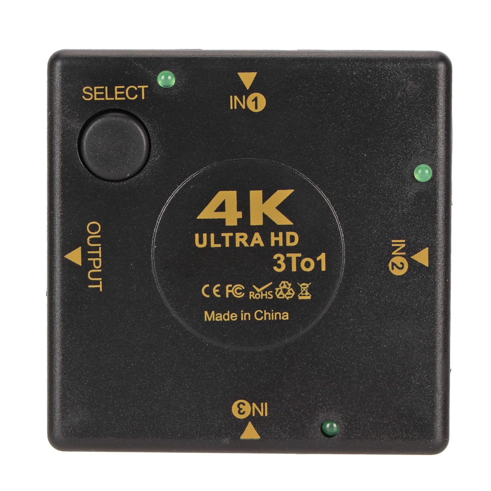 HD Multimedia Interface Switch 3 in 1 Out 4K Support 3D Video Switcher