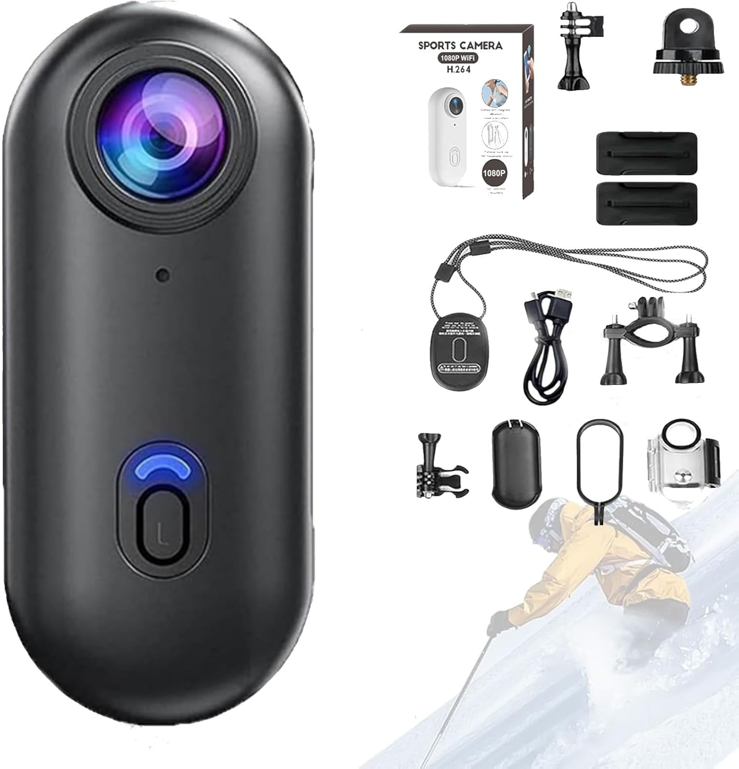 ビデオカメラ POV.HD HD POV Waterproof Capture Camera,1080p/4K New Ultra Wide Angle