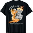 thumbnail image 1 of HD PanHead Retro Pinup V-Twin Engine Motorcycle 1948 Biker T-Shirt, 1 of 5