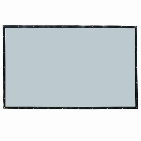 HD Projection Screen Soft PVC for Any Projector Home Theater Outdoor Curtain ,Wrinkle-Free Outdoor Projector Screen