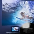 thumbnail image 1 of HD Projector 24 ANSI and Bluetooth with Home Video Projector with Wifi 6 and Bluetooth USB| Audio Interface| USB Flash Drive| Smartphone|, 1 of 9