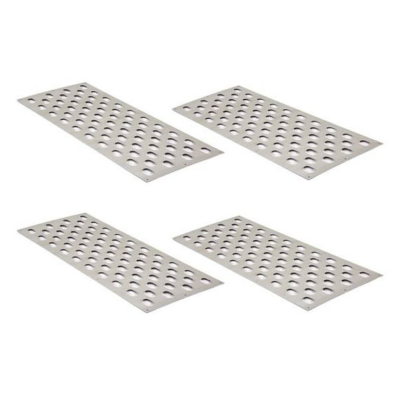 HD Ramps 39.75in x 16in Trailer Tread with Oval Punch Plate Traction – 4 Pack